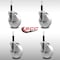 Service Caster 5'' SS Nylon Swivel 3/4'' Expanding Stem Caster with Brake SCC-SSEX20S514-NYS-TLB-34 - alternate 4